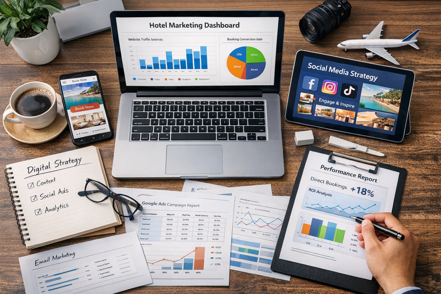 Digital Marketing for Hotels How Hotels Attract, Convert, and Retain Guests Online – Abdallah Salah Senousy Abdallah Salah Senousy Lycksele